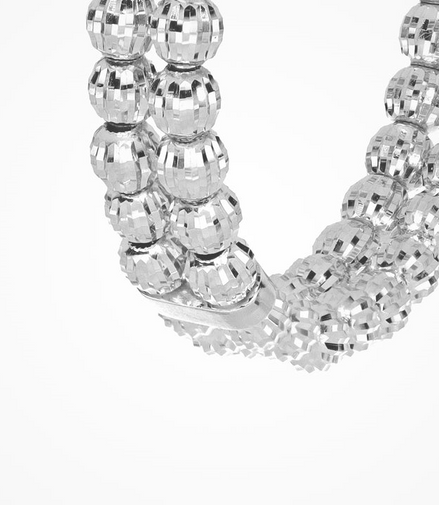 Desmos Crystal Double Row Hoop Earrings