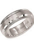 Triton Mens Stainless Steel Comfort Fit Band