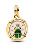 Pandora ME/Moments Scarab Beetle Gold-Plated Medallion Charm