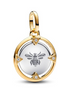 Pandora ME/Moments Bee Gold-Plated Medallion Charm