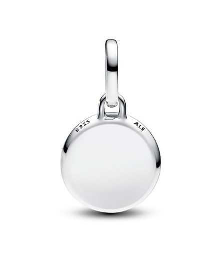 Pandora ME/Moments Red Murano Glass Engravable Mini Medallion Charm