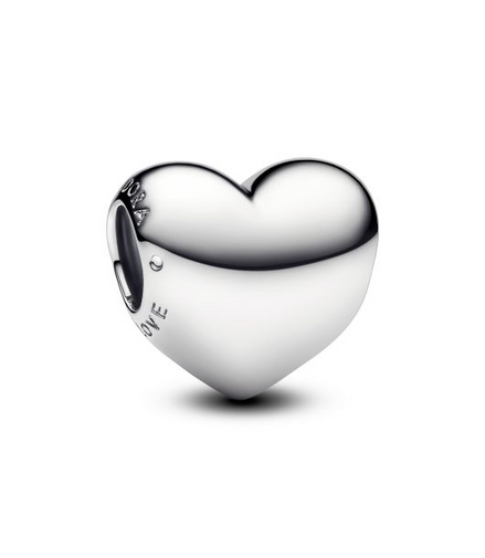 Pandora Moments Silver Be Love Engravable Medium Sized Heart Charm
