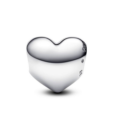 Pandora Moments Silver Be Love Engravable Medium Sized Heart Charm