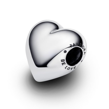 Pandora Moments Be Love Engravable Large Heart Charm