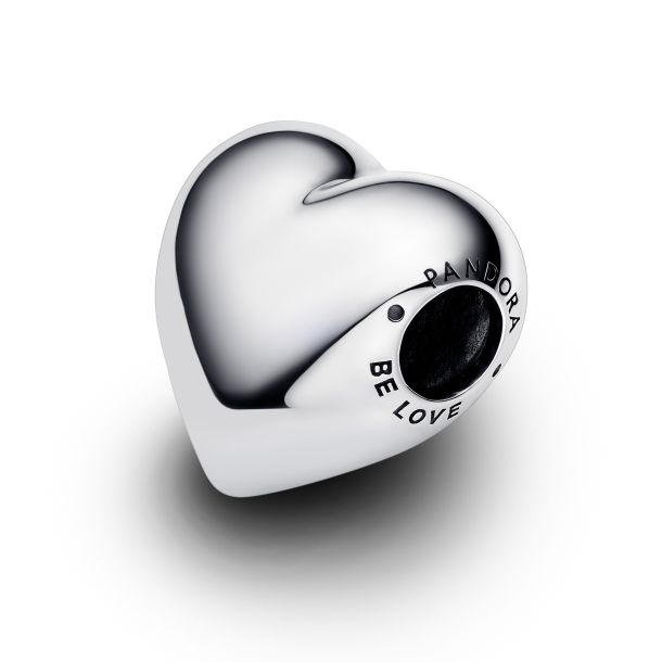Pandora Moments Be Love Engravable Large Heart Charm