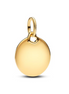 Pandora ME/ Moments 14K Gold-Plated Engravable Round Tag Dangle Charm