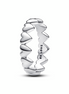 Pandora Moments Row of Hearts Ring Size 7
