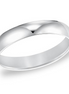 Frederick Goldman 14K White Gold Comfort Fit Low Dome Wedding Band Size 11