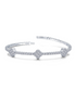 Lafonn 3.70 CTW Simulated Diamond Flexible Bangle Bracelet
