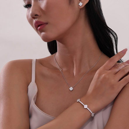 Lafonn 3.70 CTW Simulated Diamond Flexible Bangle Bracelet