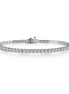 LaFonn 3.50 CTW Simulated Diamond Classic Tennis Bracelet