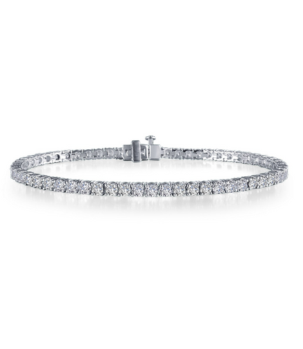 LaFonn 3.50 CTW Simulated Diamond Classic Tennis Bracelet