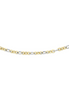 14K Gold Alternating Three Plus One Heritage Link Bracelet