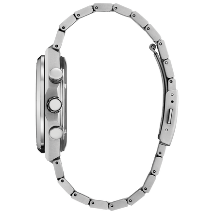 Men's Super Titanium Eco-Drive Zenshin Chrono Bracelet Watch