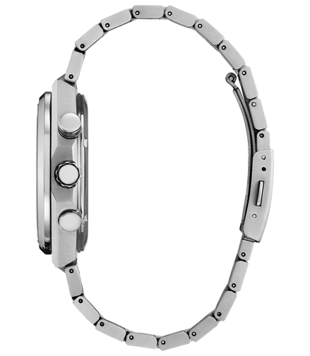 Men's Super Titanium Eco-Drive Zenshin Chrono Bracelet Watch