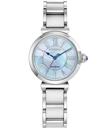 Citizen Ladies Eco-Drive Citizen L Mae Mother-of-Pearl Dial Stainless Steel Watch