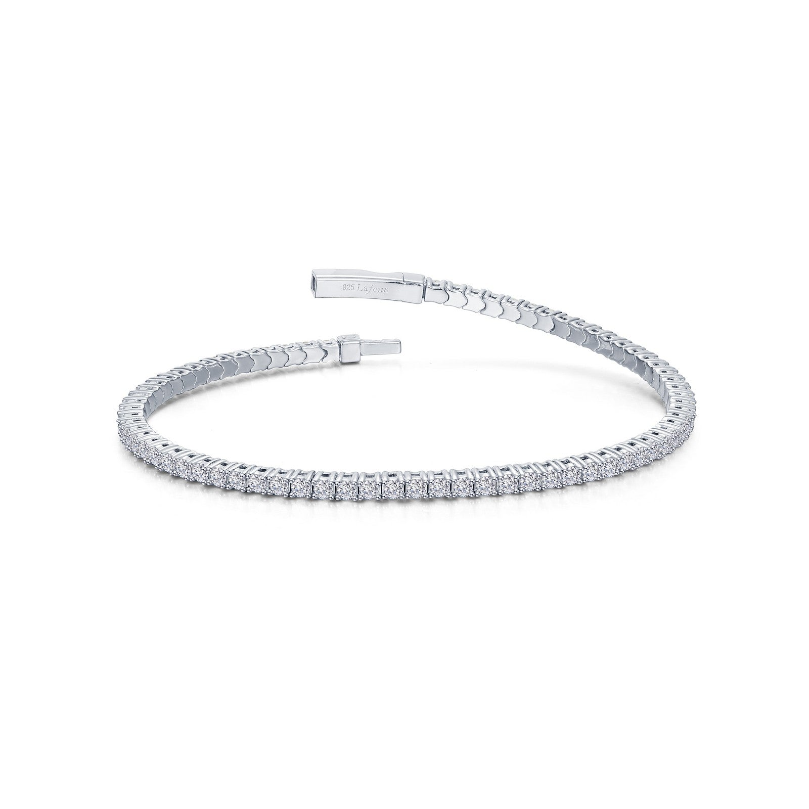 Lafonn 2.85 CTW Simulated Diamond Flexible Tennis Bracelet