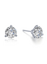 Lafonn 1.50 CTW Simulated Diamond Martini Shaped Solitaire Stud Earrings