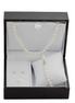 Imperial Pearl Sterling Silver Freshwater Pearl Wood Box Gift Set
