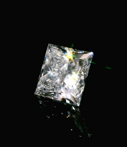 4.01 ctw Princess Lab Grown Diamond