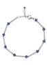 Pandora Timeless Blue Sparkling Pavé Bars Bracelet Size 20