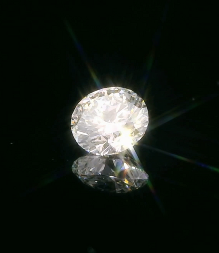 .70Ct I Si1 Round Cut Natural Diamond Gia Cert