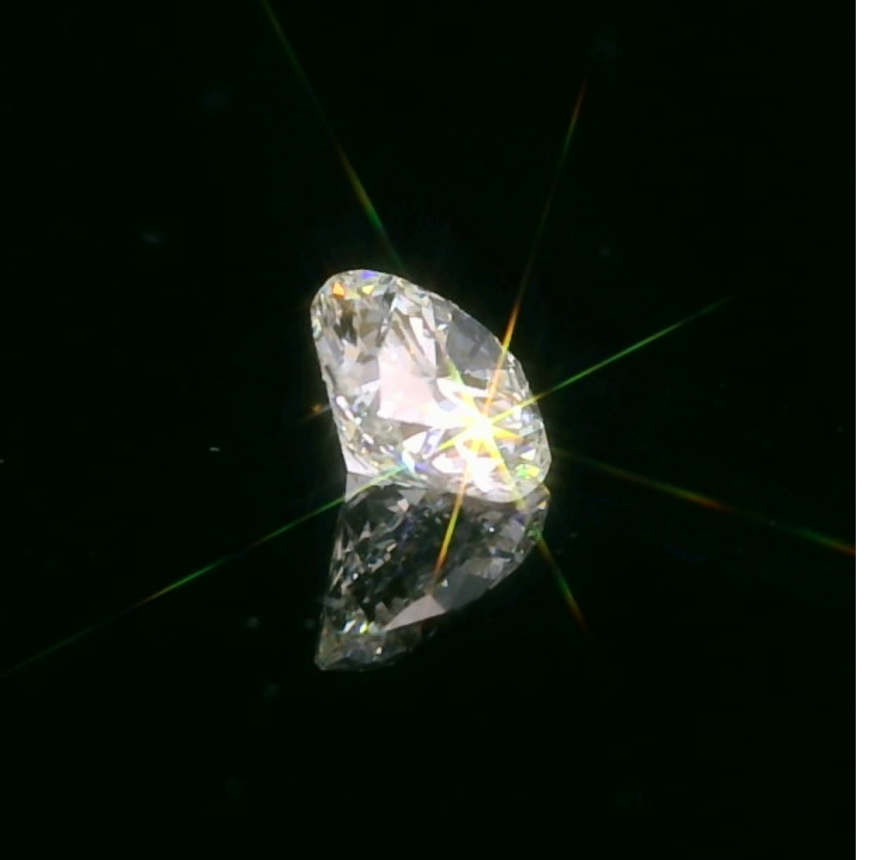 .70Ct I Si1 Round Cut Natural Diamond Gia Cert