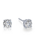 Lafonn 1.50 CTW Simmulated Diamond Solitaire 4 Prong Earrings