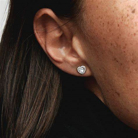 Pandora Timeless Elevated Heart Stud Earrings