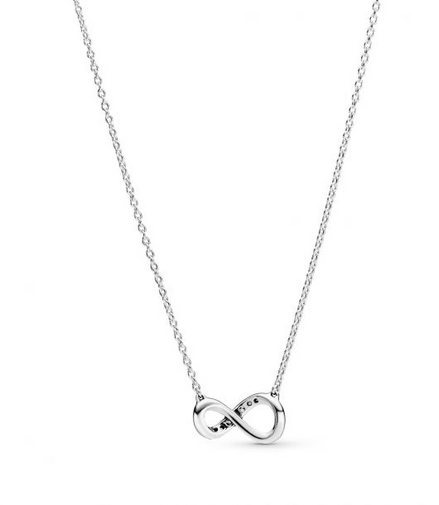 Pandora Moments Sparkling Infinity Collier Necklace 50 cm