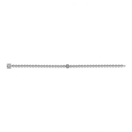Pandora Signature Beads And Pavé Bracelet Size 21