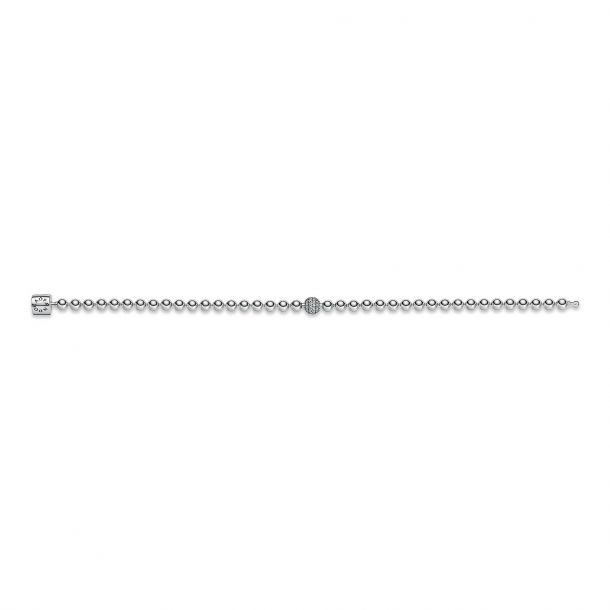 Pandora Signature Beads And Pavé Bracelet Size 21