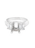 14K White Gold 1.03 CTTW Diamond Semi-Mount Ring
