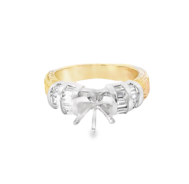 Diamond Semi-Mount Ring