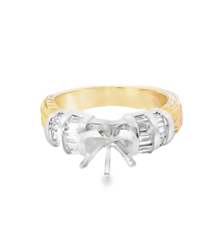 Diamond Semi-Mount Ring