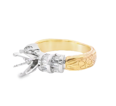 Diamond Semi-Mount Ring