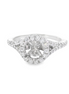 14K White Gold Diamond Semi-Mount Engagement Ring