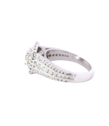 14Kw .85Ct Diamond Remount Double Halo