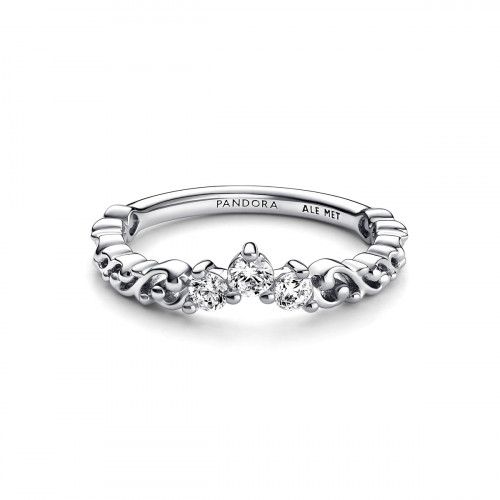Pandora Timeless Regal Swirl Tiara Ring Size 6