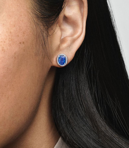 Pandora Timeless Sparkling Statement Halo Stud Earrings