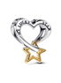 Pandora Moments "My Lucky Star" And Heart Charm