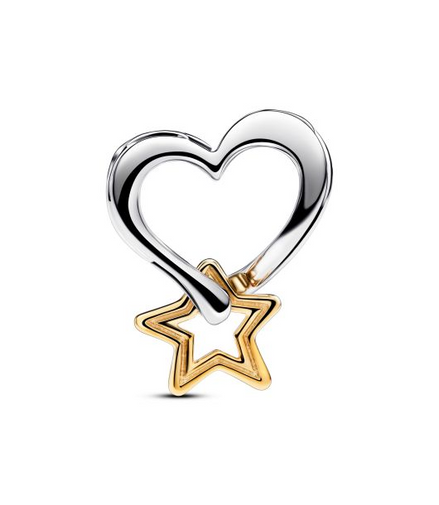 Pandora Moments "My Lucky Star" And Heart Charm