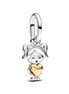 Pandora Moments Two-Tone Happy Girl Dangle Charm