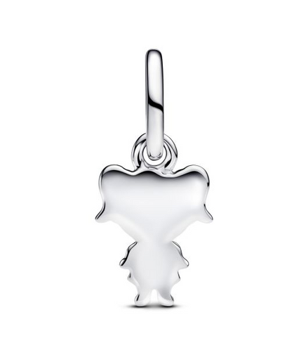 Pandora Moments Two-Tone Happy Girl Dangle Charm