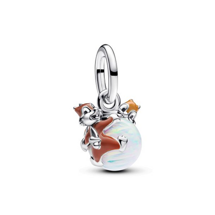 Pandora Disney, Chip And Dale Bauble Dangle Charm