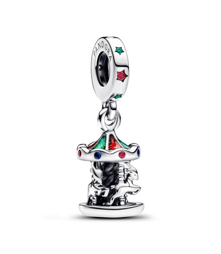 Pandora Moments Spinning Carousel Dangle Charm