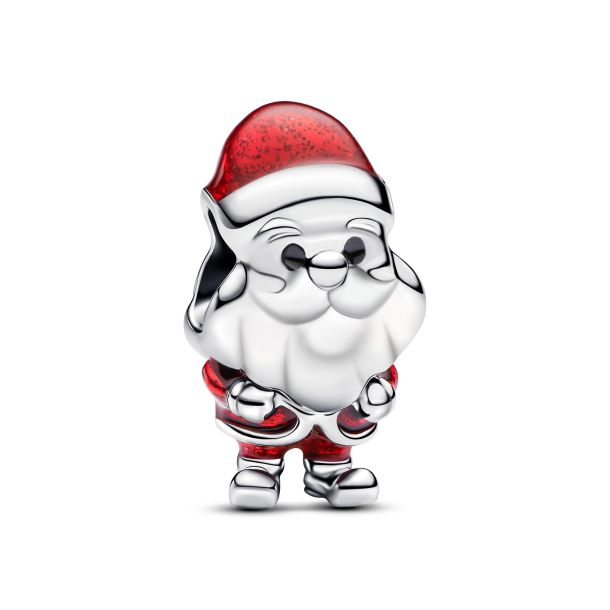Pandora Moments Playful Santa Charm