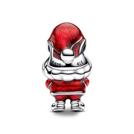 Pandora Moments Playful Santa Charm