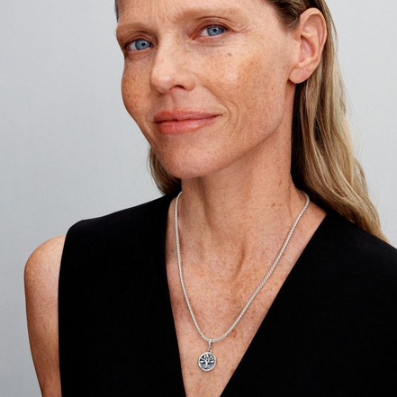 Pandora Moments Glow-In-The-Dark Infinity Tree Double Dangle Charm