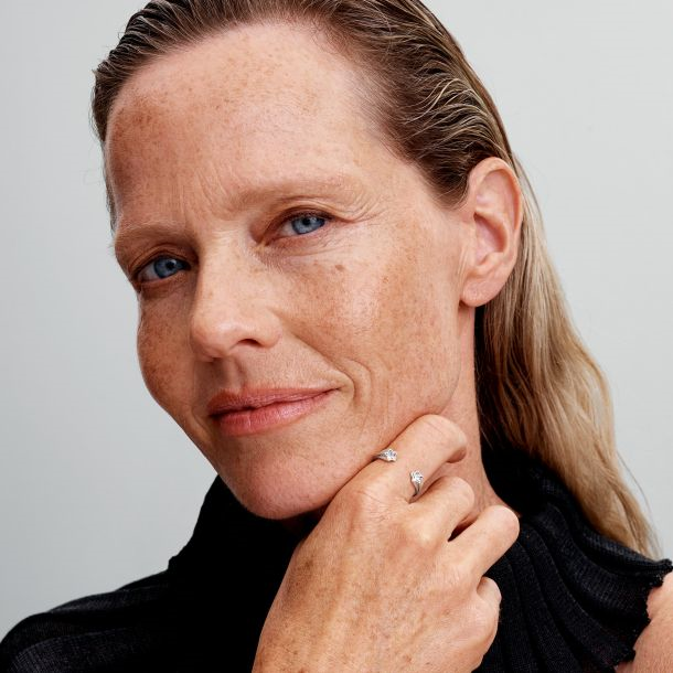 Pandora Moments Shooting Stars Open Ring Size 6